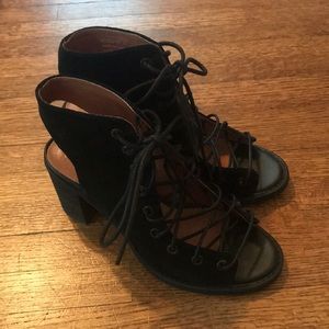 Jeffrey Campbell x Free People block heels.